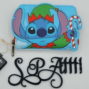 Disney Loungefly Stitch Elf Wallet NWT #1612